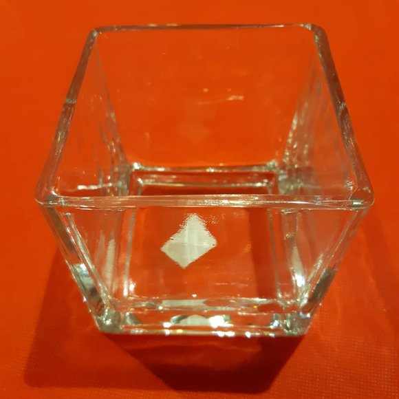 Glass Square Container - Picture 1 of 1